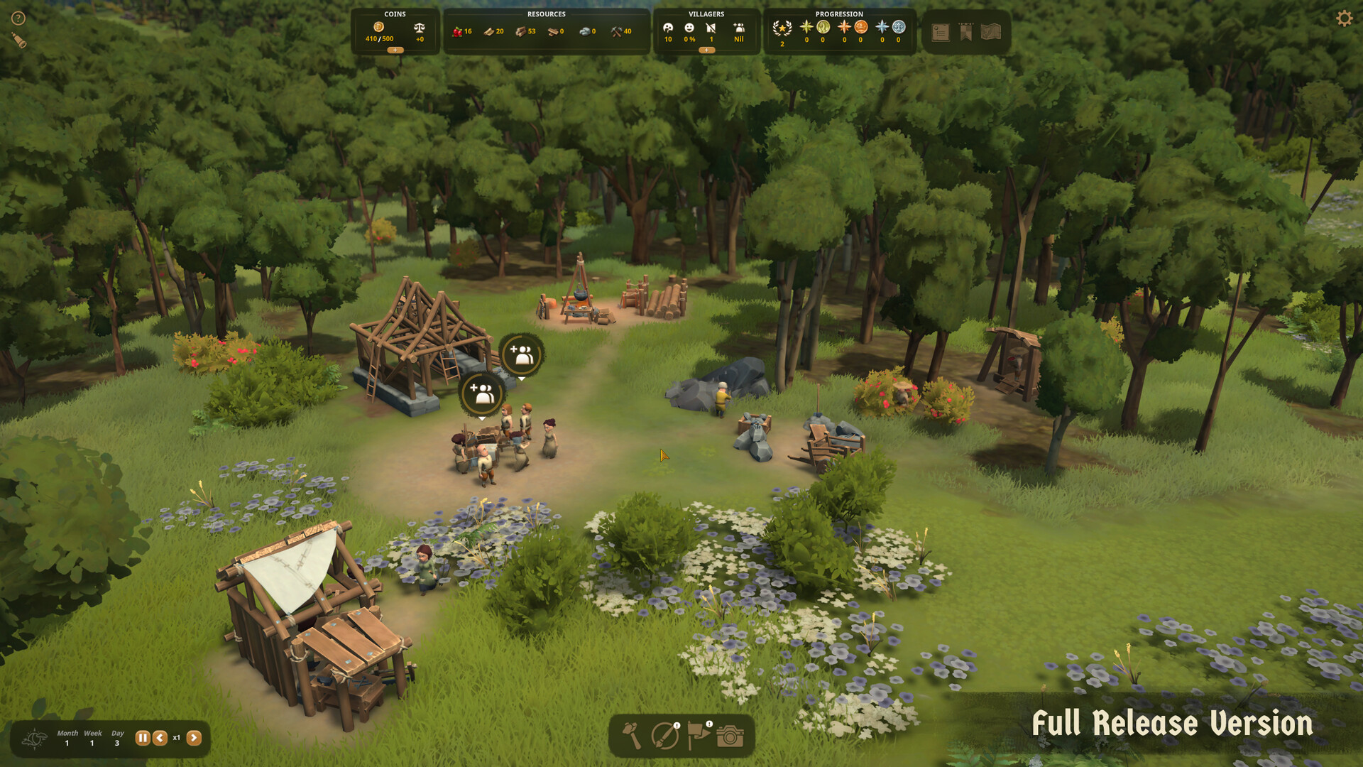 《奠基》游戏评测：无网格中世纪城市建设，打造你的悠闲王国-壹元库