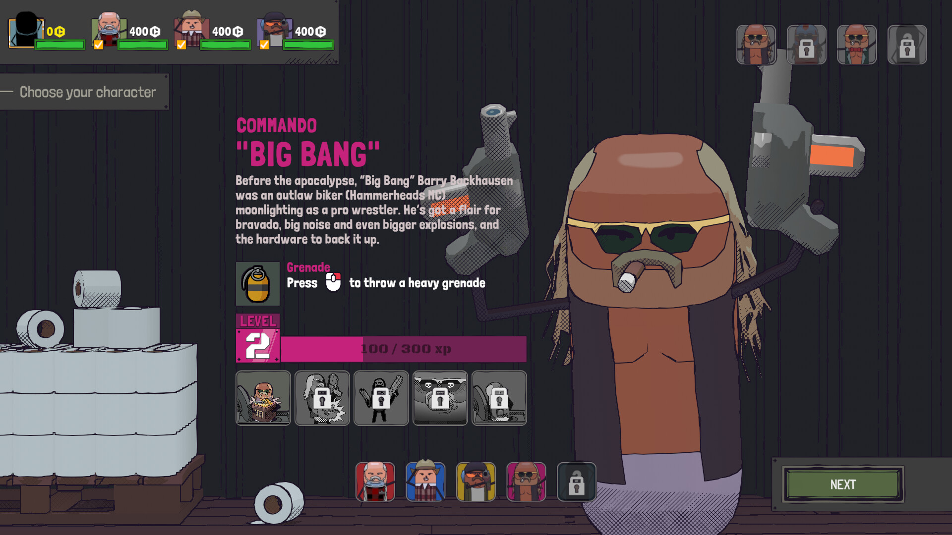 《枪途末路》评测：1-4人联机合作Roguelite，末日求生挑战疯狂变种人-壹元库