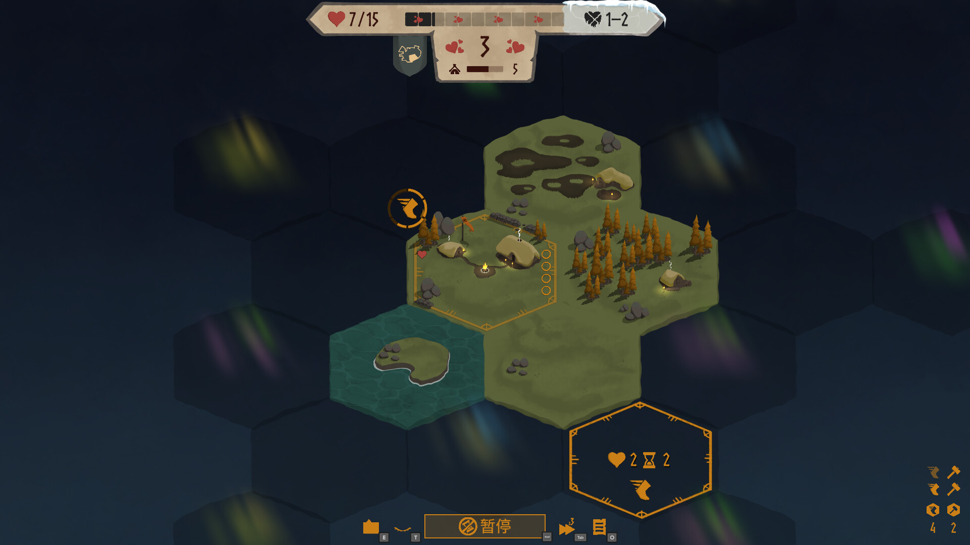 《土地名称》游戏评测：维京部落冰岛生存建设指南 | 非暴力Roguelite新作-壹元库