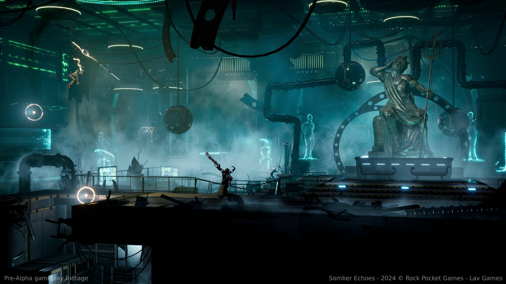 沉寂回响/Somber Echoes：融合古希腊神话的银河恶魔城游戏，探索宇宙恐怖与秘密-壹元库