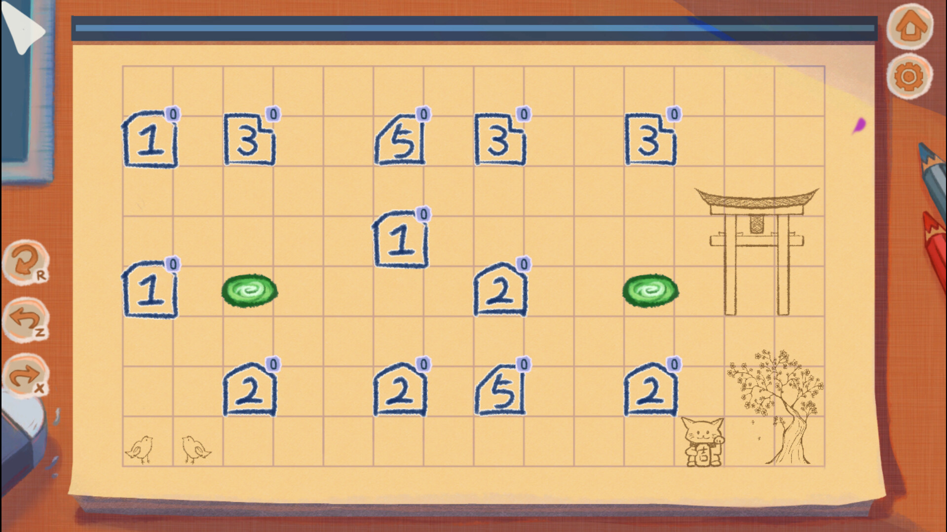 猫咪工程师:点亮灯光 - 无文字数字拼图解谜游戏攻略与下载-壹元库