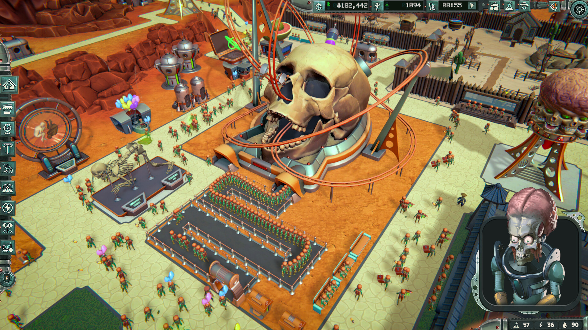 《火星人闹翻地球》游戏评测：建造外星主题乐园，体验Mars Attacks™经典IP-壹元库