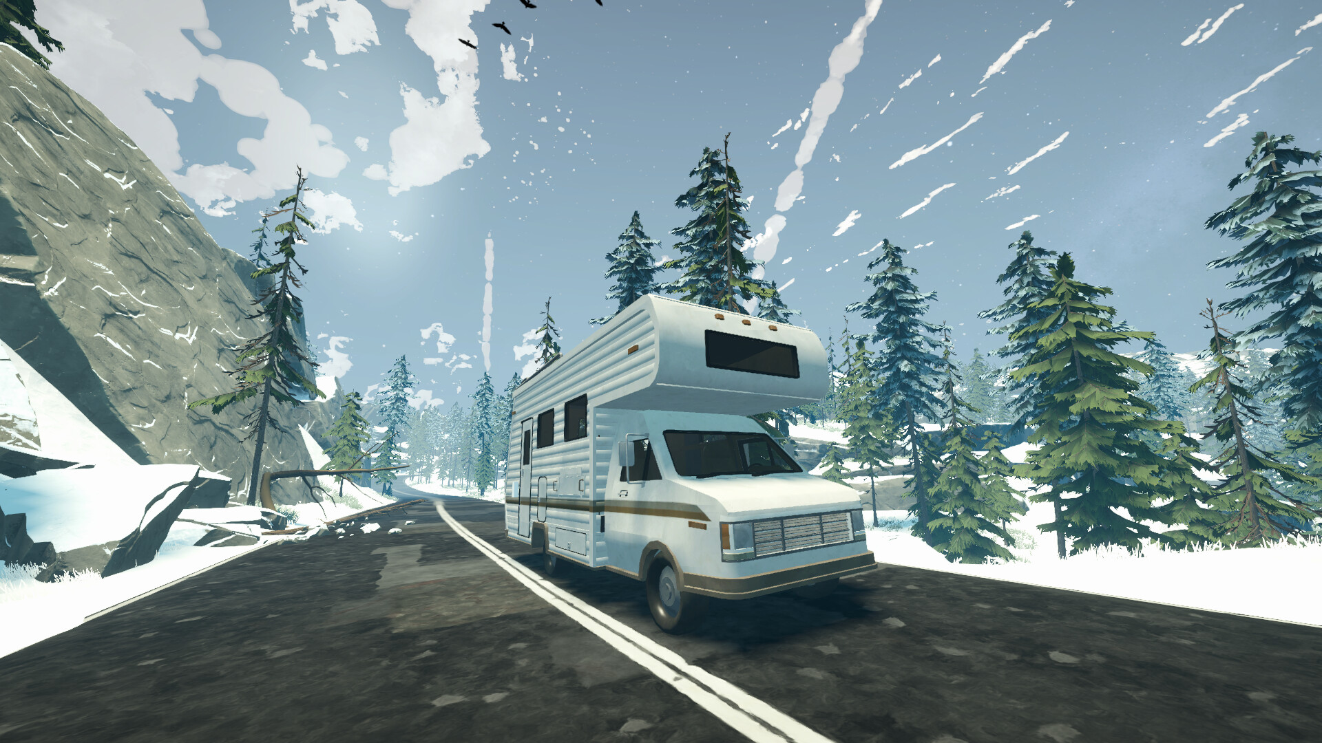 《Long Drive North: Co-Op RV Simulator》联机版：荒野生存与房车驾驶合作冒险-壹元库