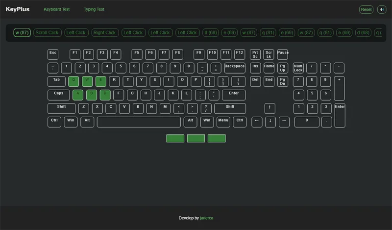HTML键盘鼠标按键检测工具：免费开源网页测试源码详解-壹元库