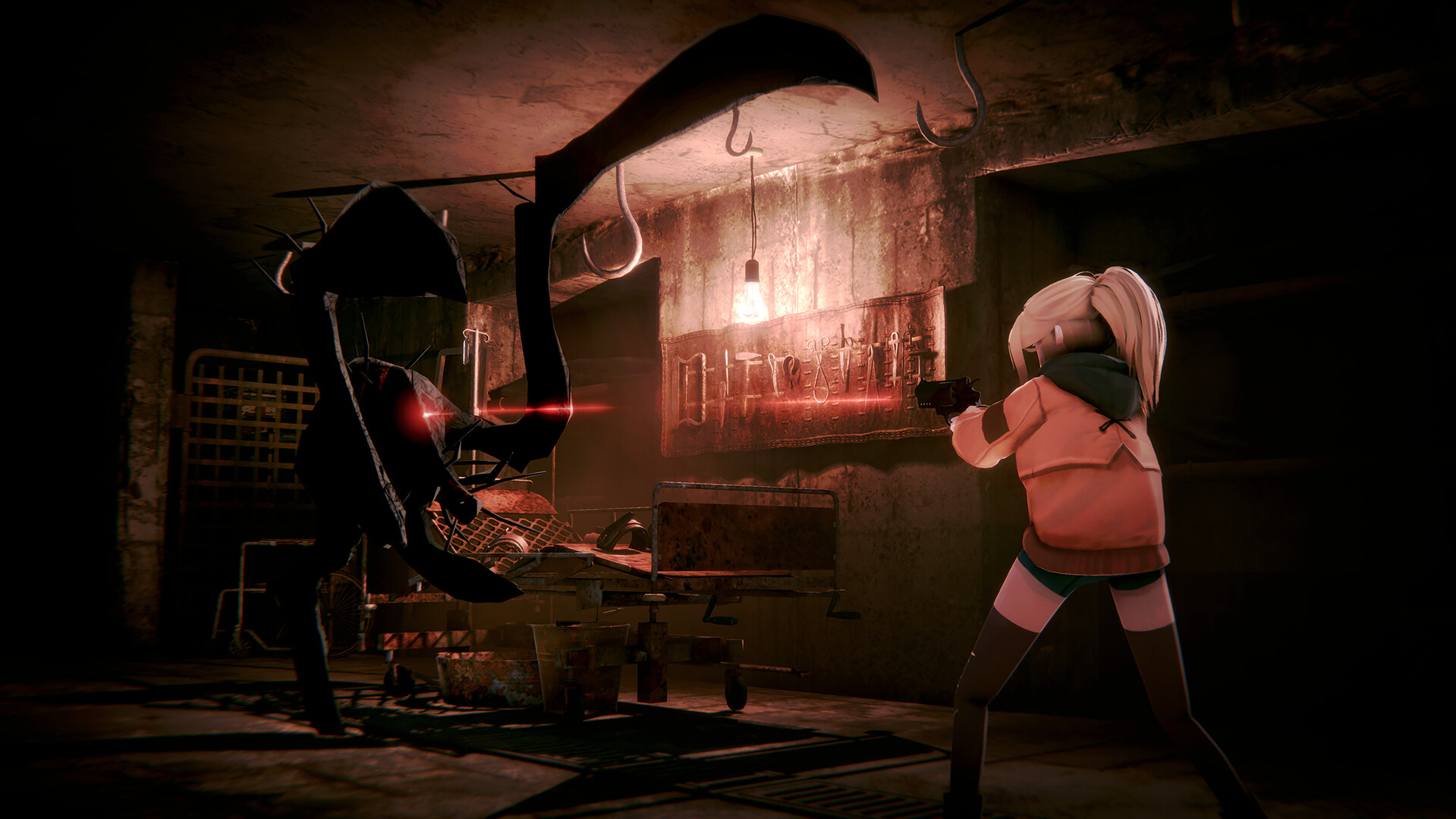 孤女困魇/Silly Polly Beast：剧情驱动射击游戏，直面恐怖野兽，重获自由-壹元库