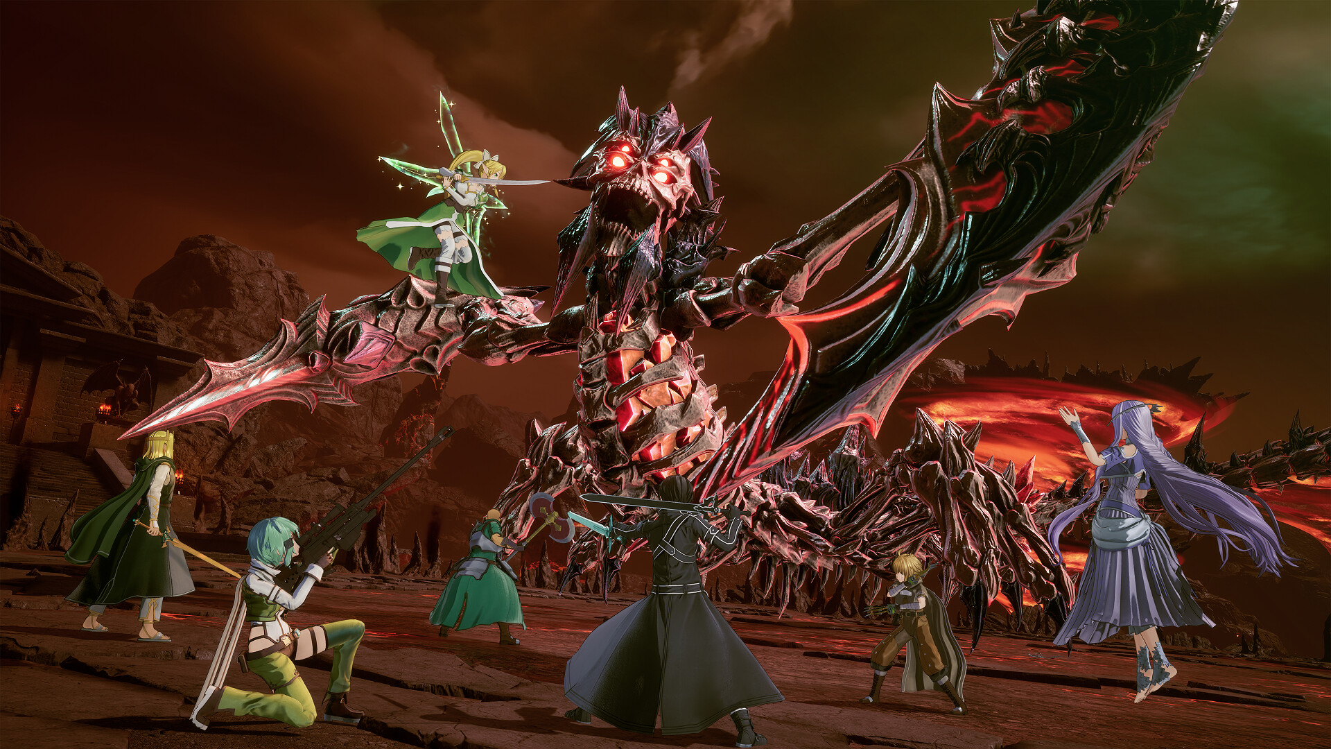 刀剑神域 碎梦边境/SWORD ART ONLINE Fractured Daydream：10周年纪念多人共斗游戏，支持20人联机-壹元库