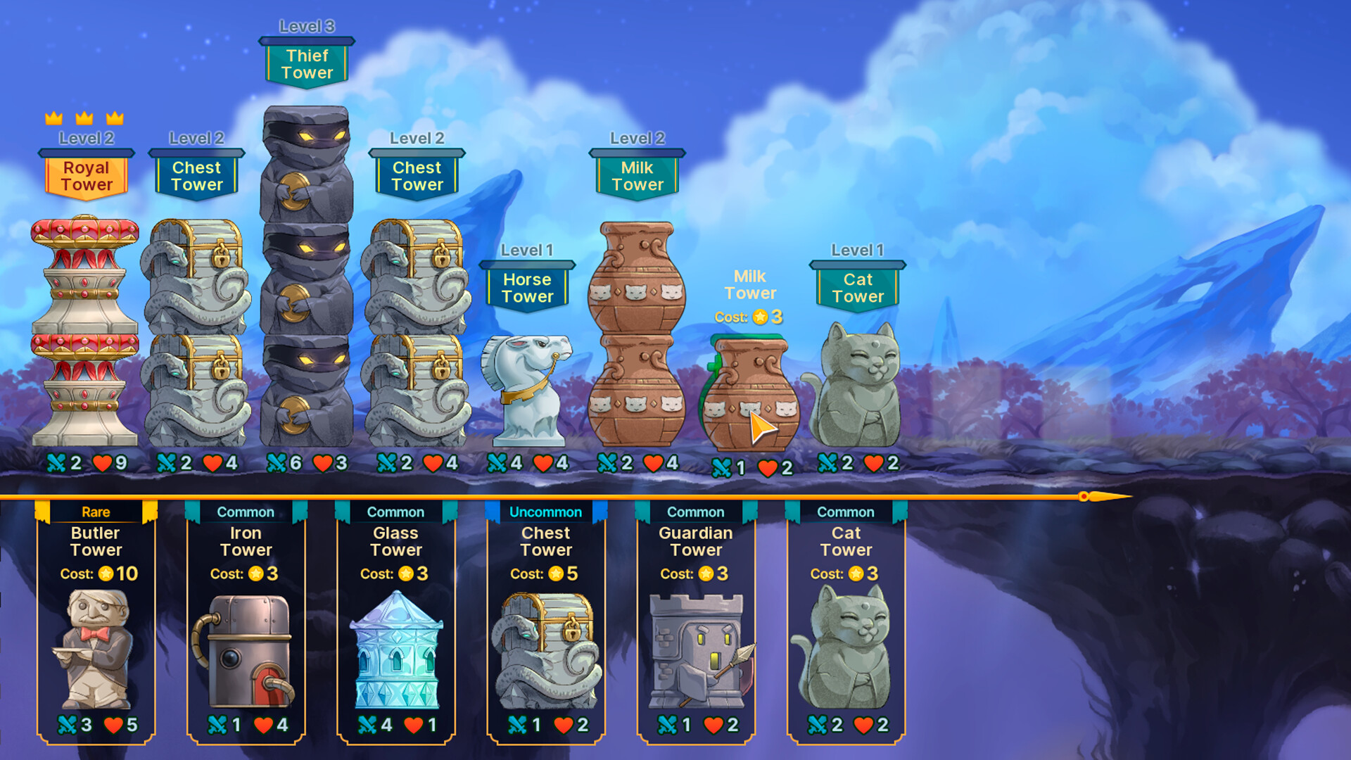 史诗自动塔防(Epic Auto Towers)游戏评测:融合卡牌与Roguelite的塔防策略新作-壹元库