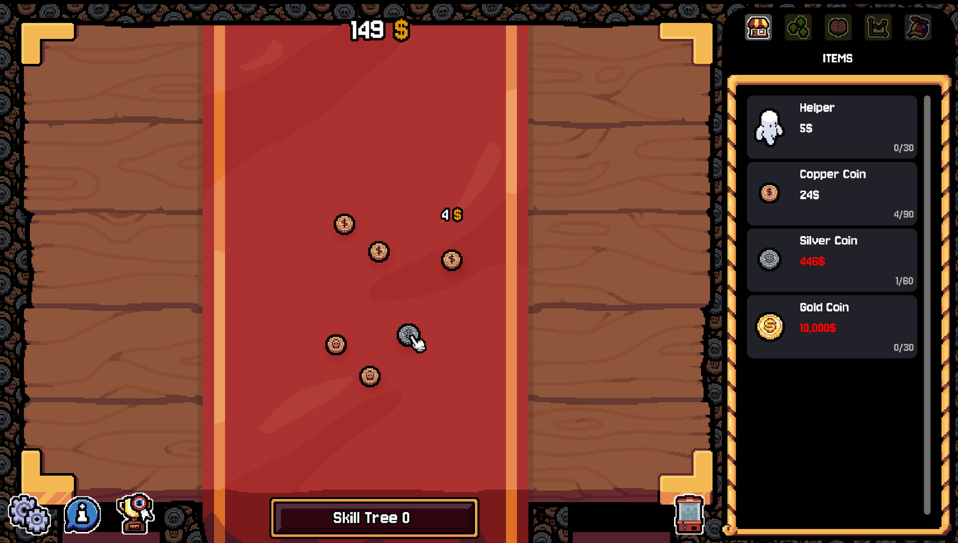 硬币桌 Gamblers Table:放置抛硬币赚钱游戏攻略与下载-壹元库