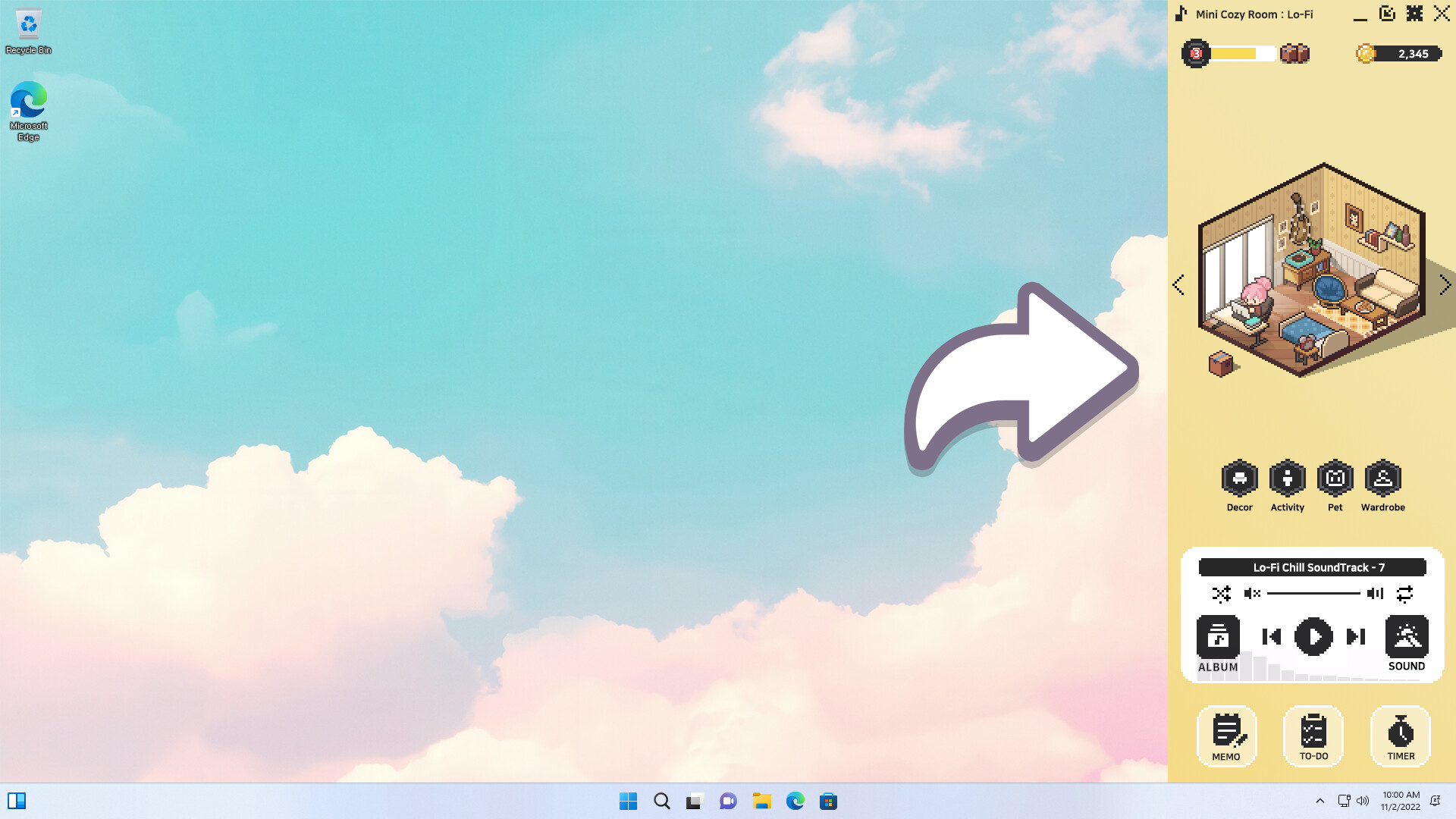 迷你舒适房间：Lo-Fi | 融合音乐与效率的温馨工作室布置游戏-壹元库