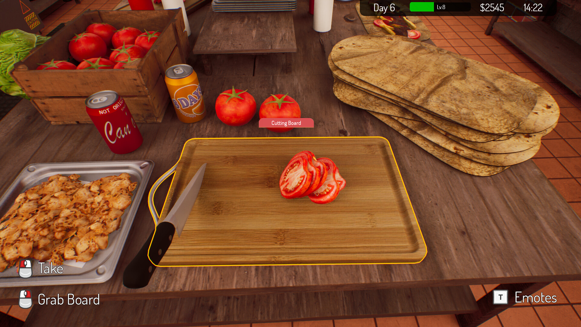 Wrap House Simulator 卷饼小店模拟器：经营你的美食帝国 | 烹饪冒险游戏-壹元库