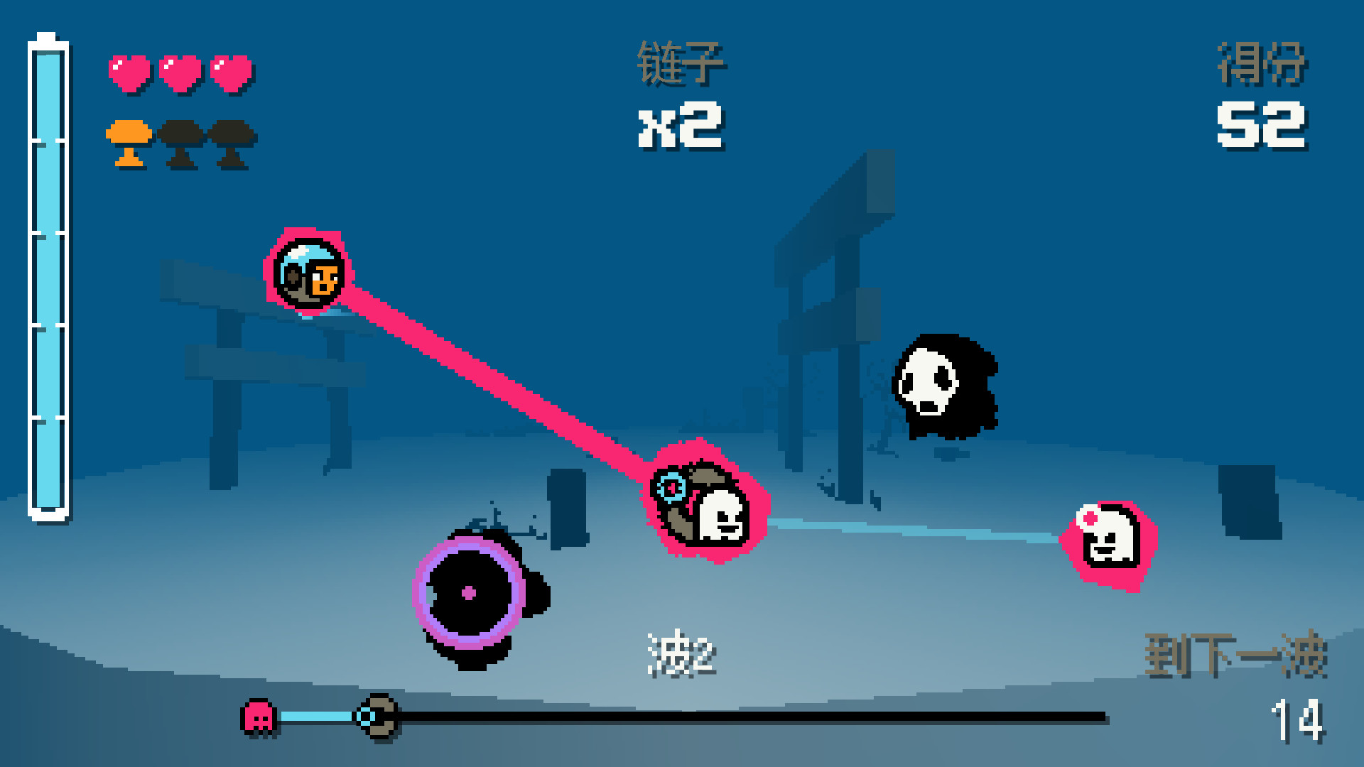 抓捕幽灵3000 (Ghost Grab 3000) 游戏评测：释放光束，在弹幕地狱中捕捉幽灵！-壹元库