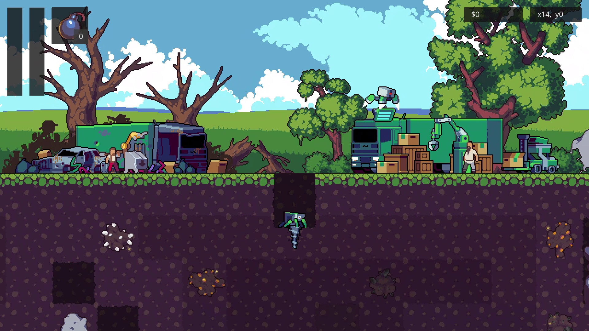 采矿机器/Mining Mechs:多人合作采矿模拟游戏,升级机甲探索地下世界-壹元库