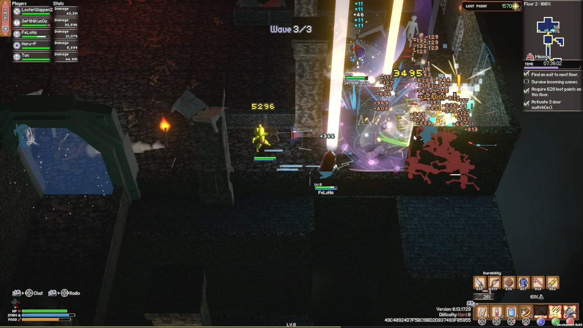 地牢掠夺者Dungeon Looter：8人联机砍杀，探索随机地下城，打造专属冒险家-壹元库