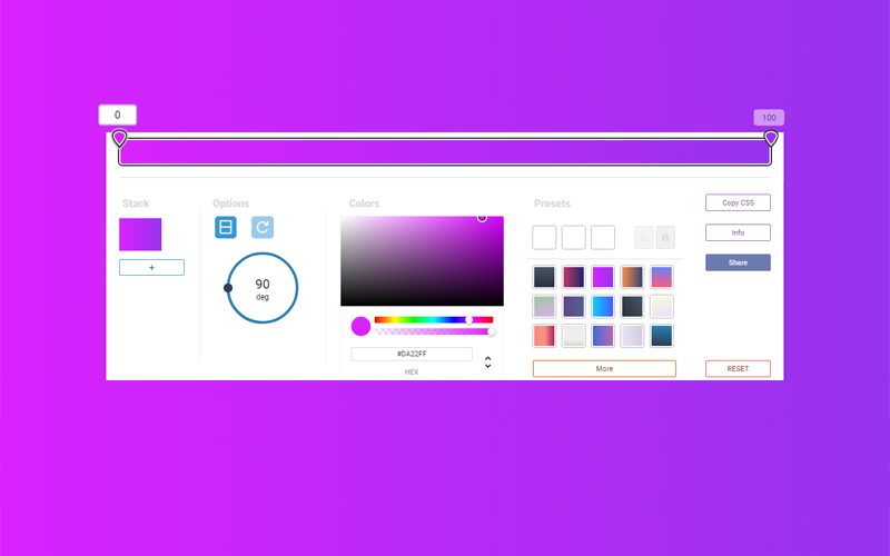 Vue.js CSS渐变色生成器源码：在线自定义与一键复制CSS代码-壹元库