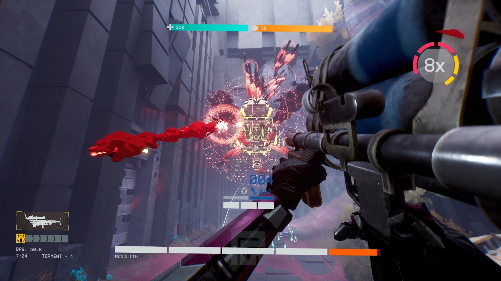 《不屈者/Unyielder》游戏评测:Boss Rush+FPS+Roguelite,挑战肾上腺素的极限-壹元库