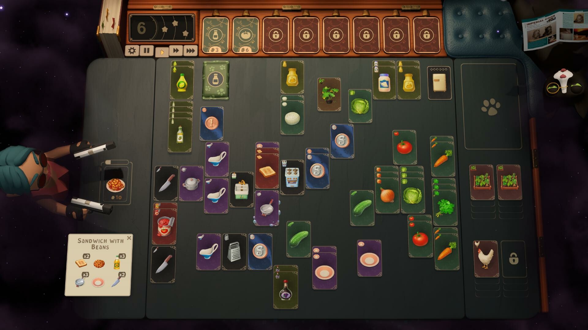 猫老板的秘密食谱：烹饪英国美食，服务仙境奇客 | 卡牌解谜游戏-壹元库