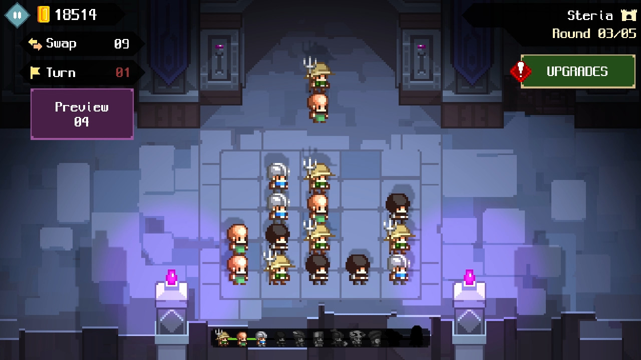 合成与刀片:全球首款益智自动对战游戏,融合策略与合成玩法-壹元库