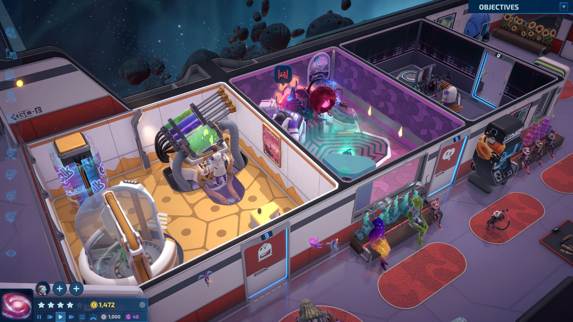 Galacticare太空医院:经营管理外星医院,拯救星系生命与钱包的模拟游戏-壹元库