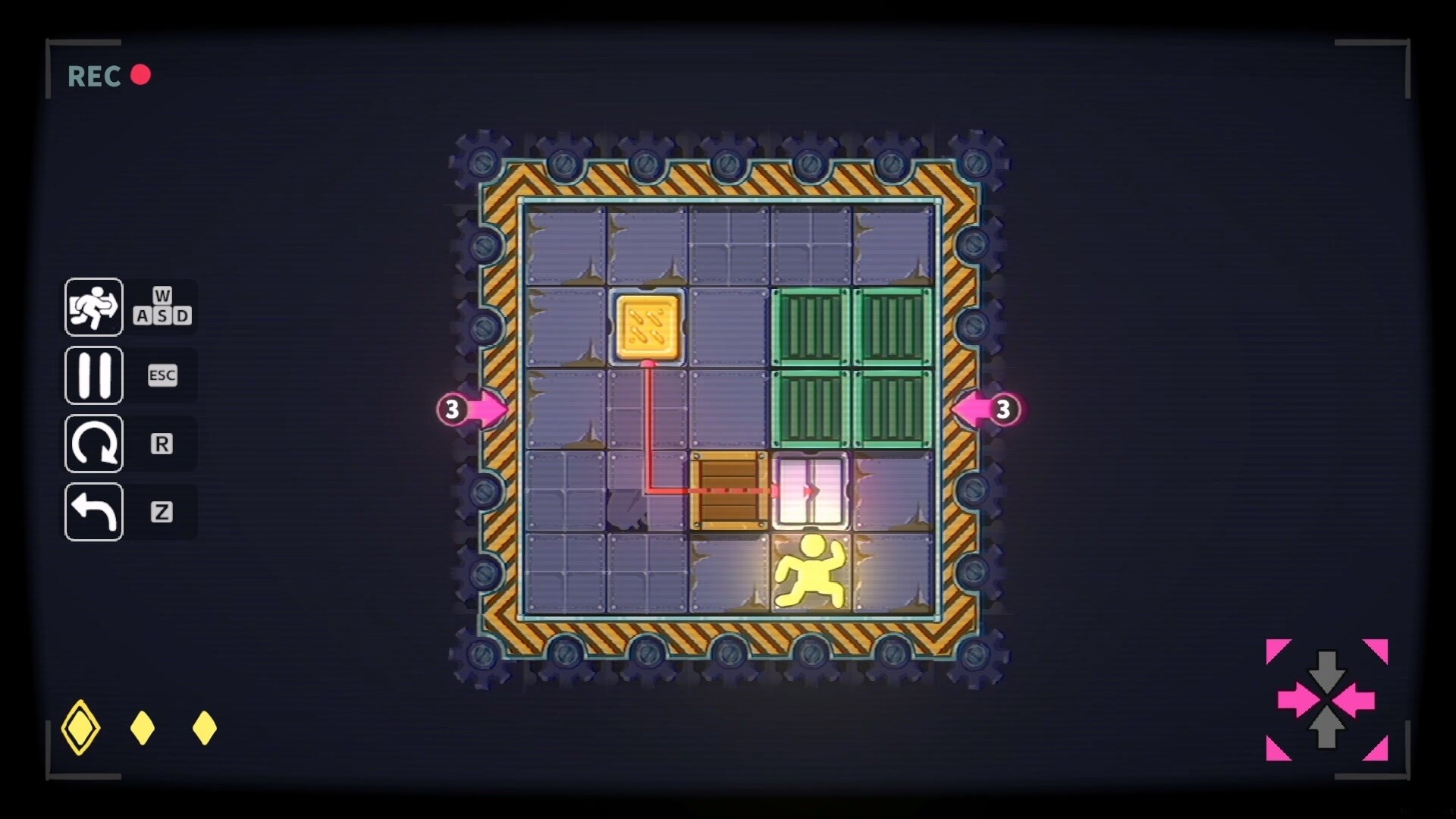 坍缩谜室/Shrink Rooms：密室逃脱推箱解谜游戏攻略与下载-壹元库