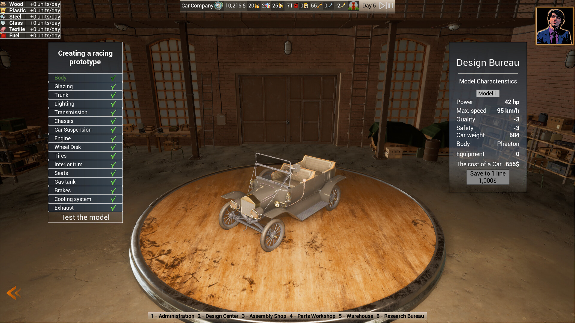 汽车工厂帝国：从零打造你的汽车商业帝国 | 设计、销售、竞速-壹元库