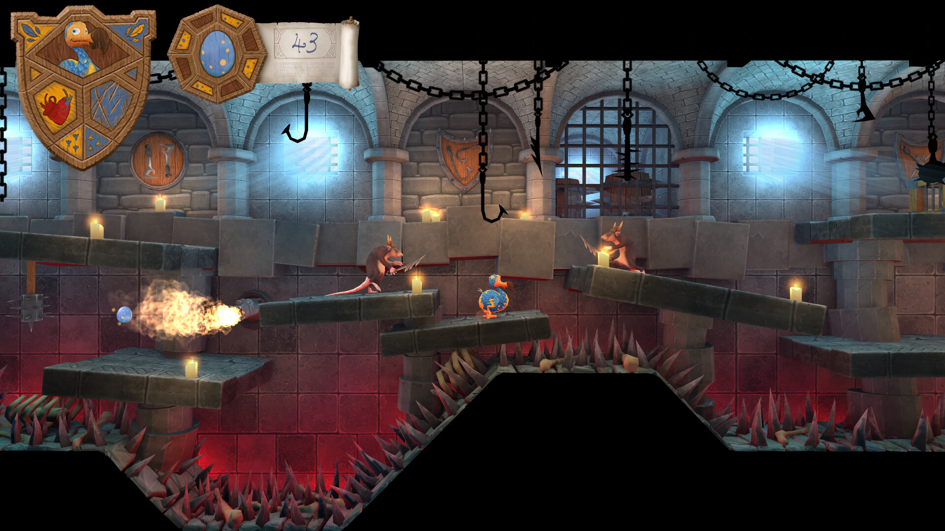 渡渡鸟大师:2.5D平台跳跃冒险,夺回被盗的蛋!-壹元库