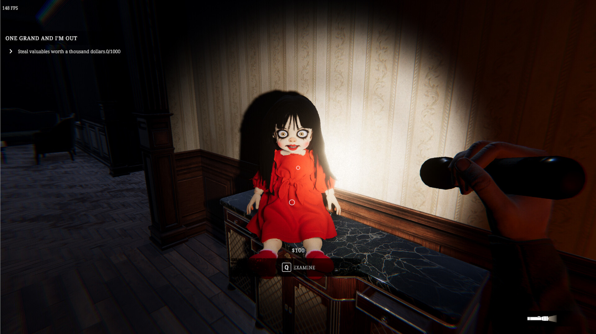 珍妮爱你/Jenny Love You:第一人称恐怖解谜游戏全攻略,潜入豪宅直面诡异玩偶-壹元库