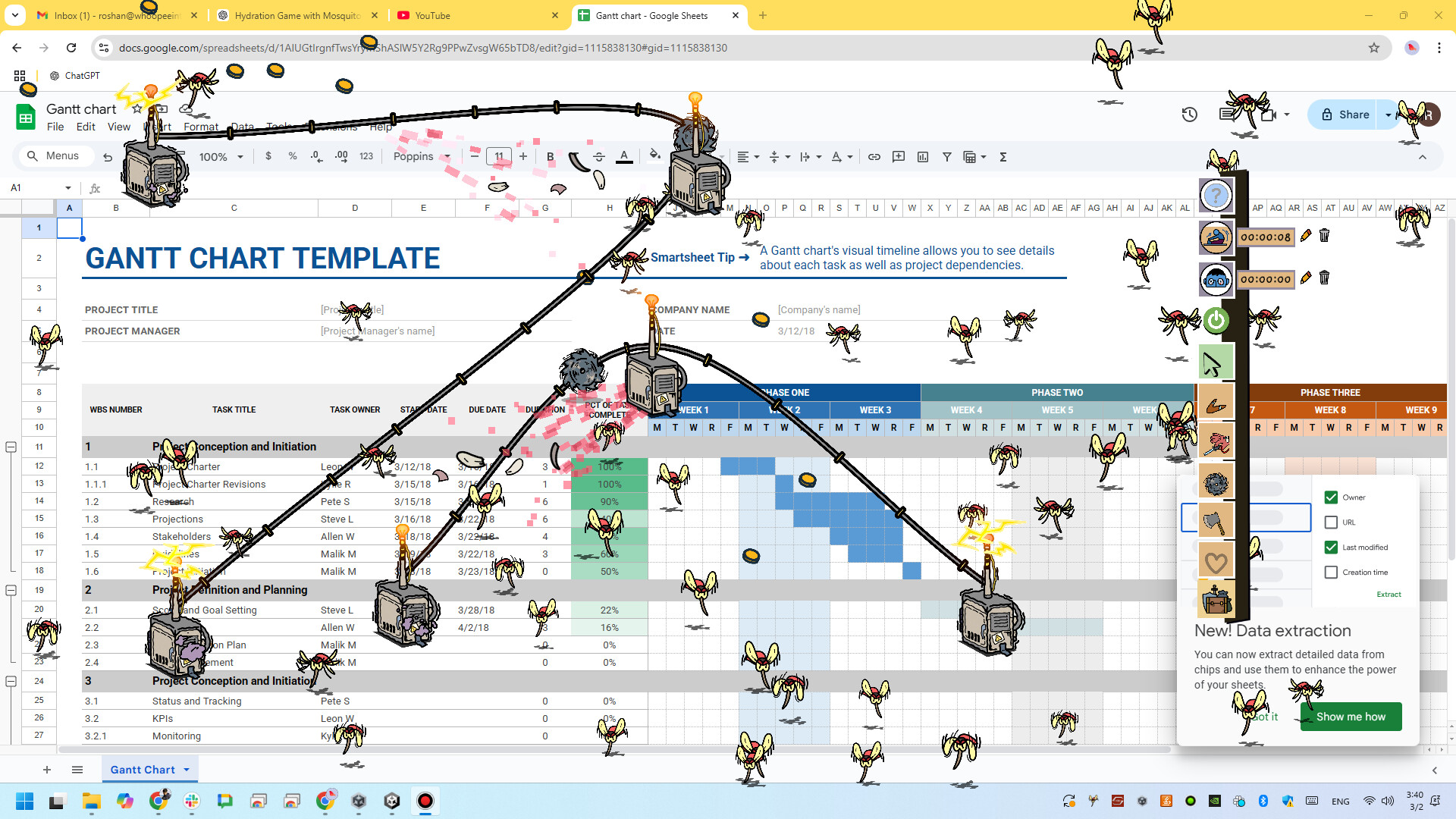 《走开！/Buzz Off!》游戏评测：桌面上的混乱生产力挑战，用蚊子惩罚拖延症-壹元库