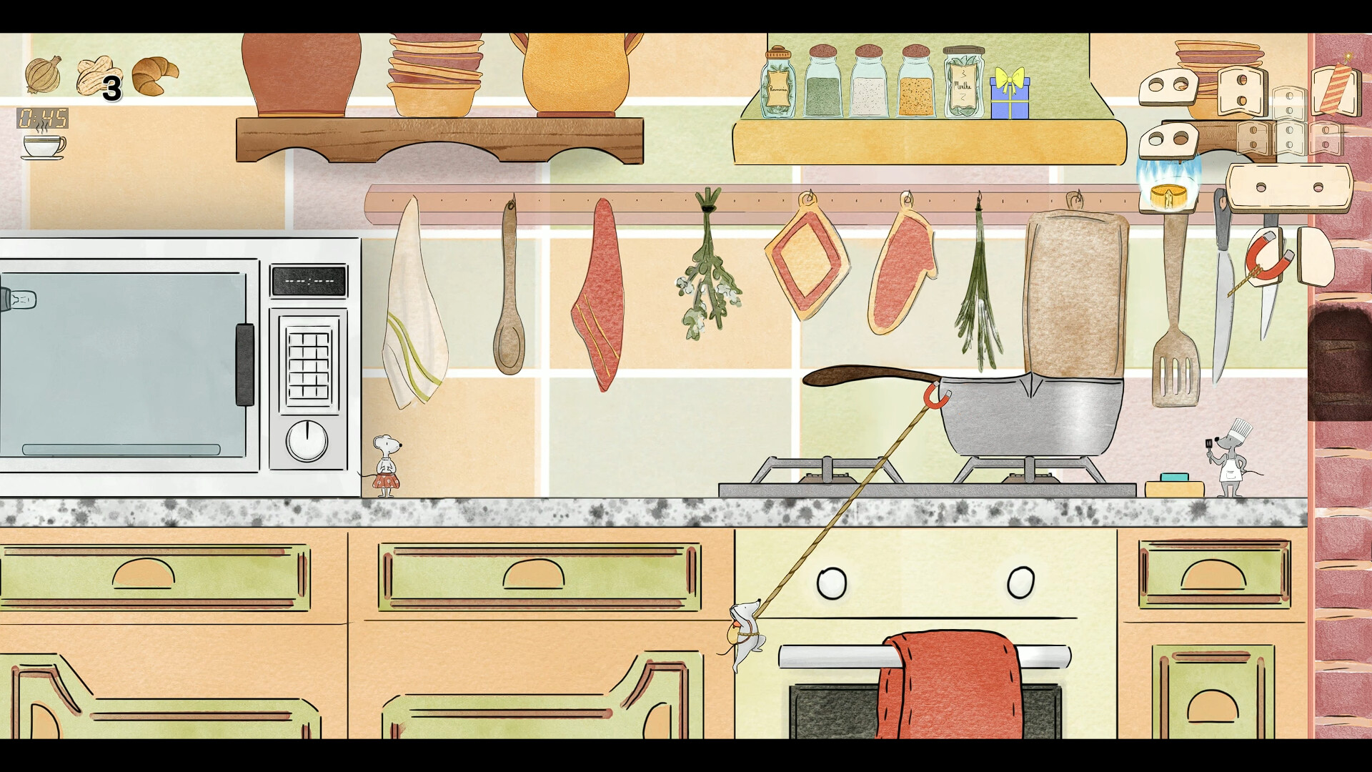 随机鼠 (Randomice) 游戏评测：无战斗银河城，邂逅可爱鼠鼠的随机逃脱之旅-壹元库