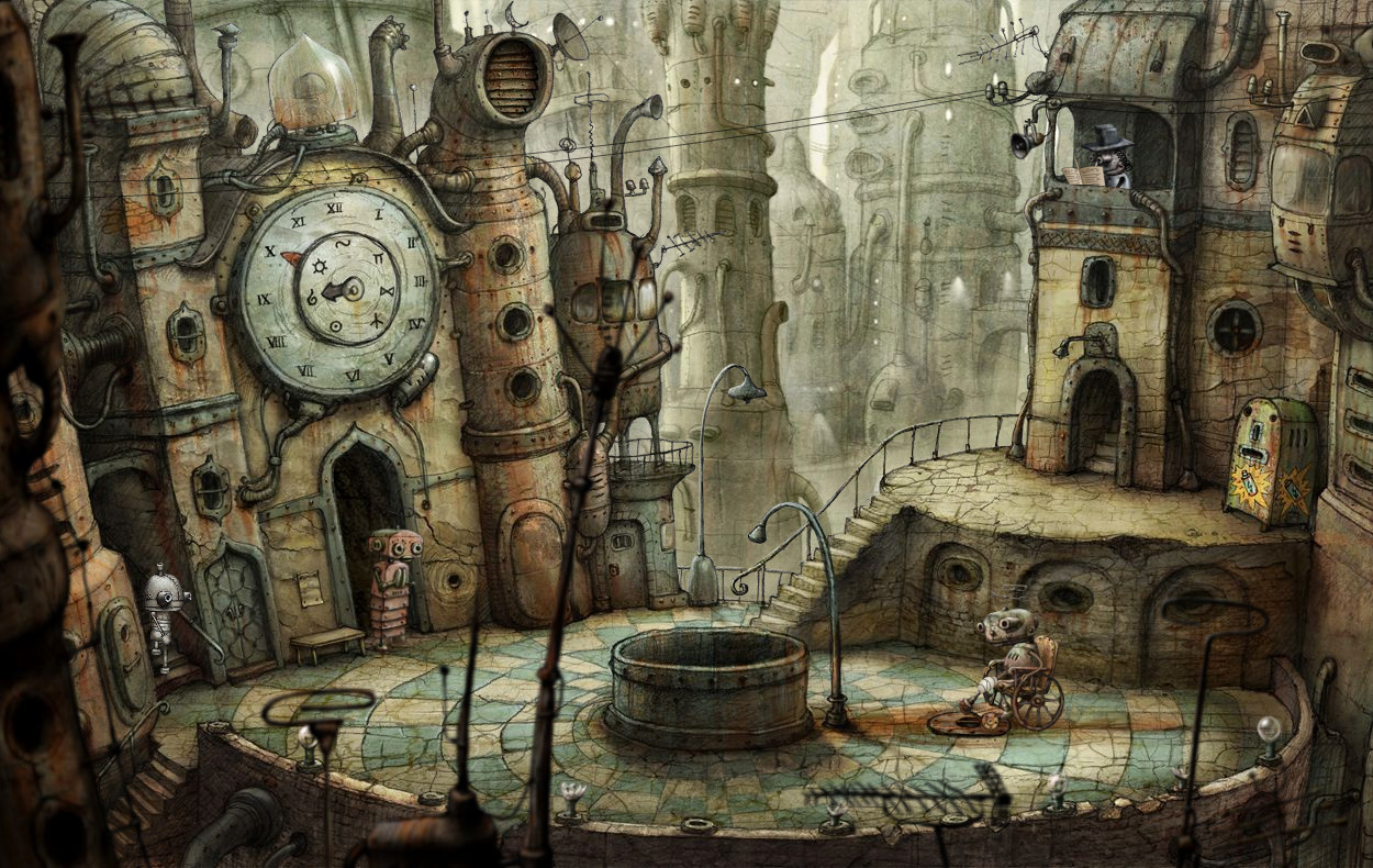 机械迷城/Machinarium：独立游戏视觉艺术奖得主，经典点击解谜游戏深度评测与攻略-壹元库