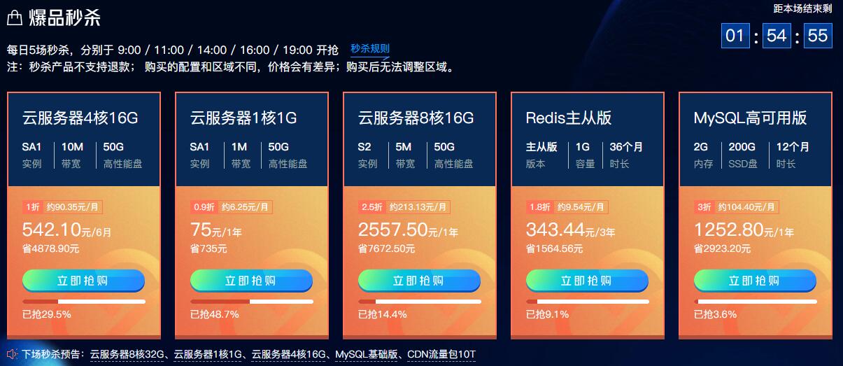 腾讯云新用户专享:75元抢购1年云服务器,节省750元!-壹元库