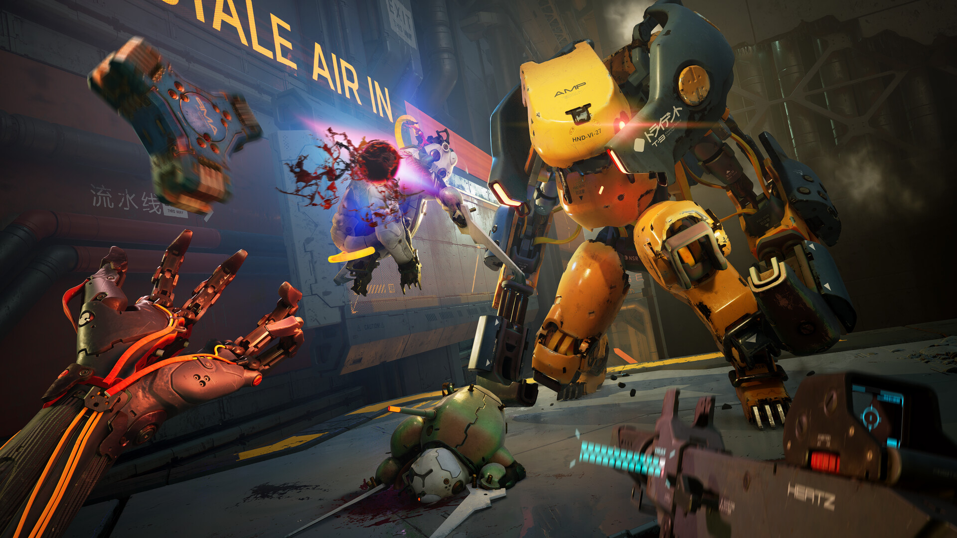 合金天使：堕入伊甸 | 第一人称科幻射击游戏，深入轨道城市Moebius的致命陷阱-壹元库