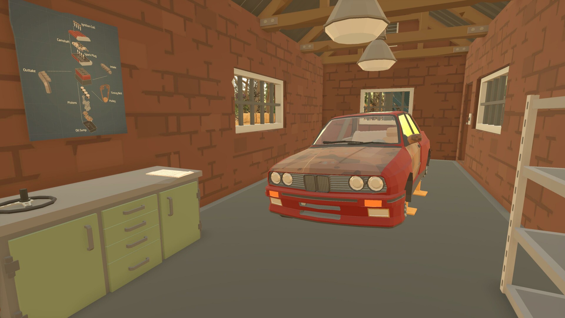 《Will You Wheel?》游戏评测：从废铁到赛车，亲手改装复仇之路-壹元库