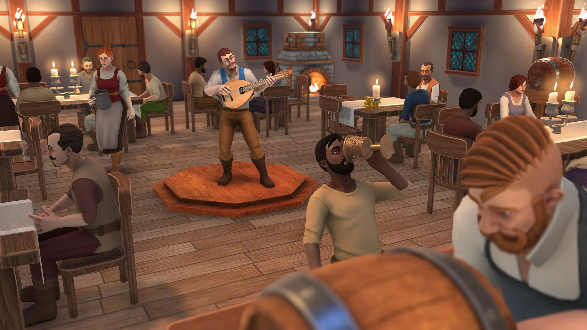 酒馆好时光/Inn Tycoon：中世纪酒馆经营模拟游戏，打造你的温馨旅店-壹元库