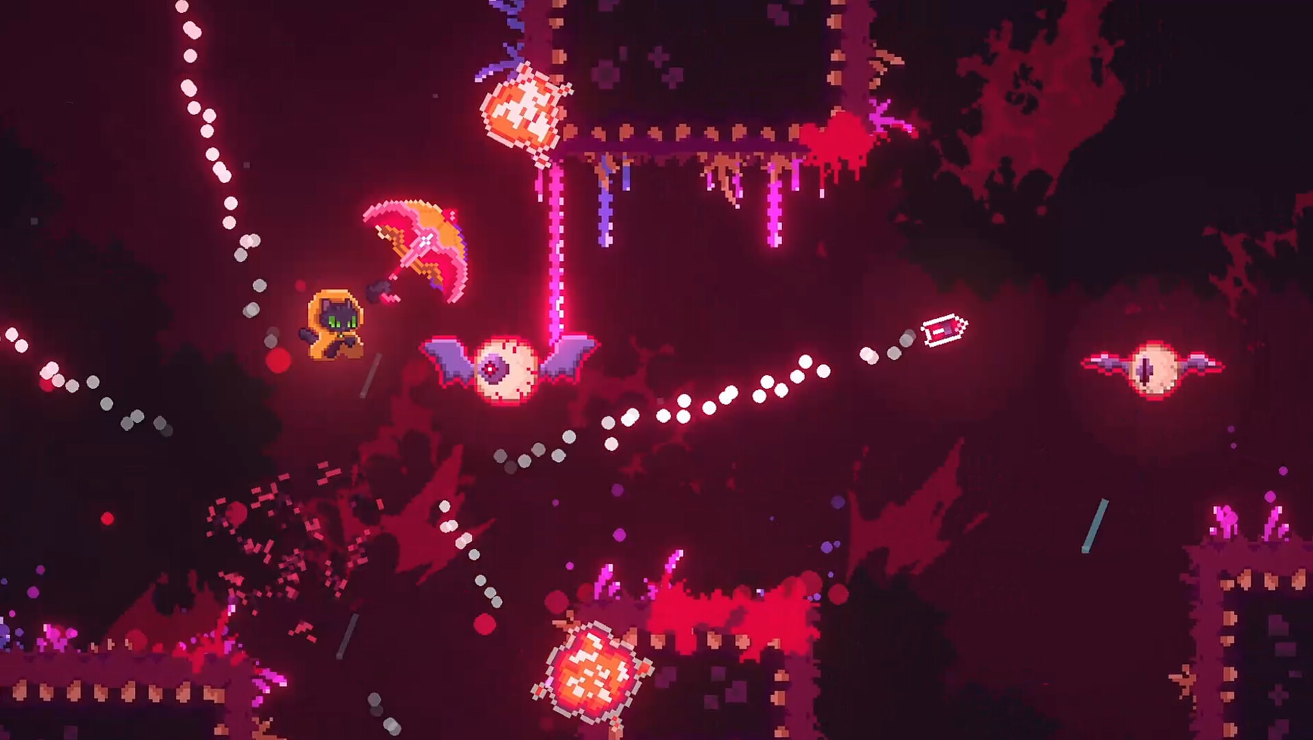 地狱雨伞/Hellbrella：使用五把疯狂雨伞在地狱中战斗的Roguelite砍杀游戏-壹元库