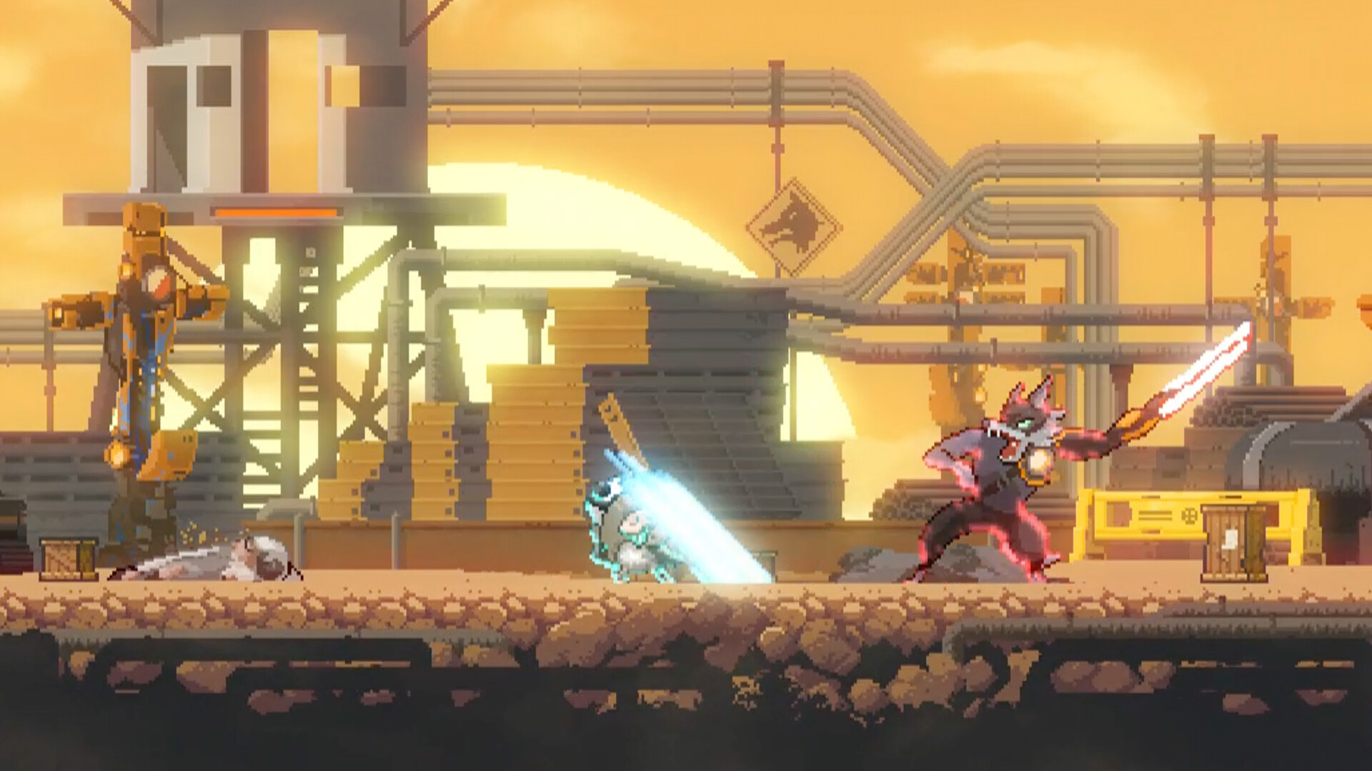 孤羊战纪/OVIS LOOP:像素风横版动作Roguelite游戏,打造专属战斗风格-壹元库