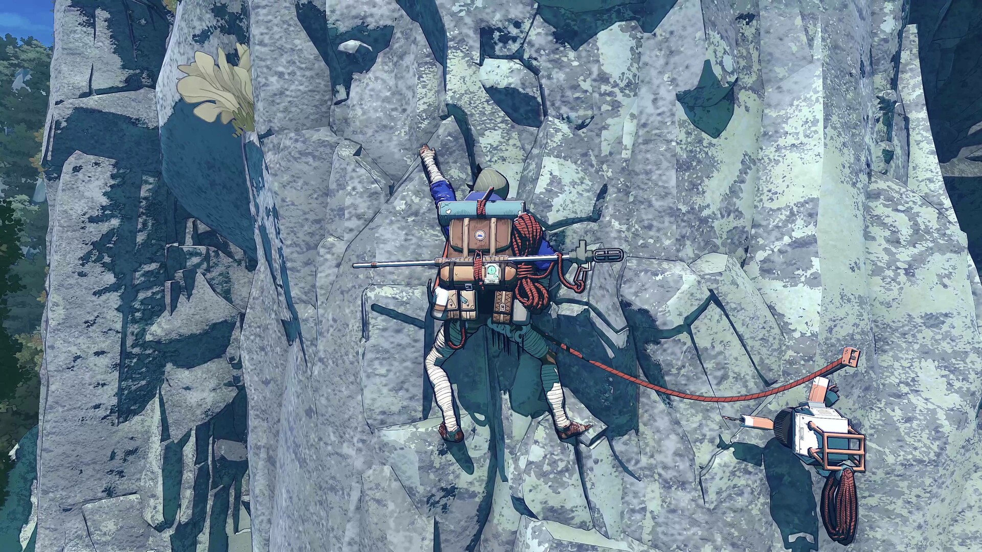 《孤山独影》游戏评测：Furi团队新作，硬核攀岩生存挑战，艾瓦的登顶之路-壹元库