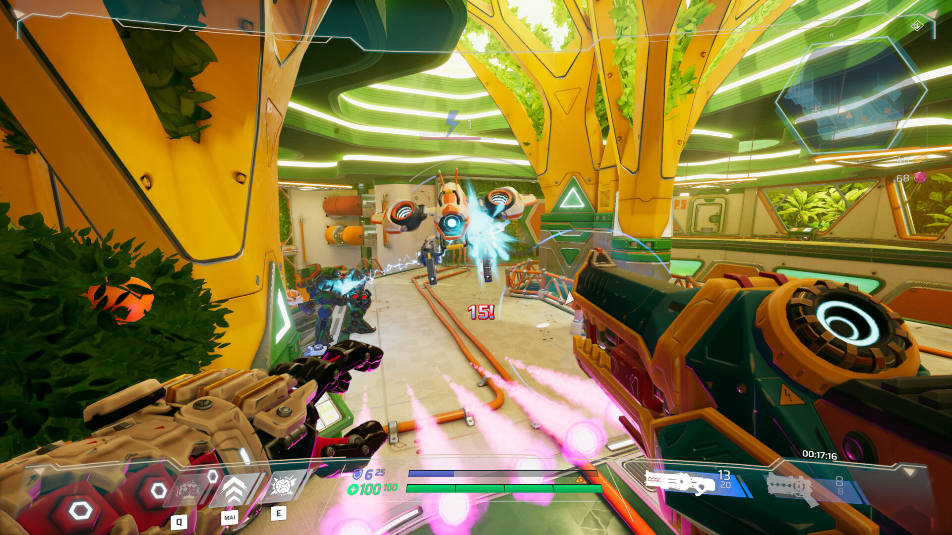 Battle Shapers：快节奏科幻FPS游戏，体验Roguelite射击与能力窃取-壹元库