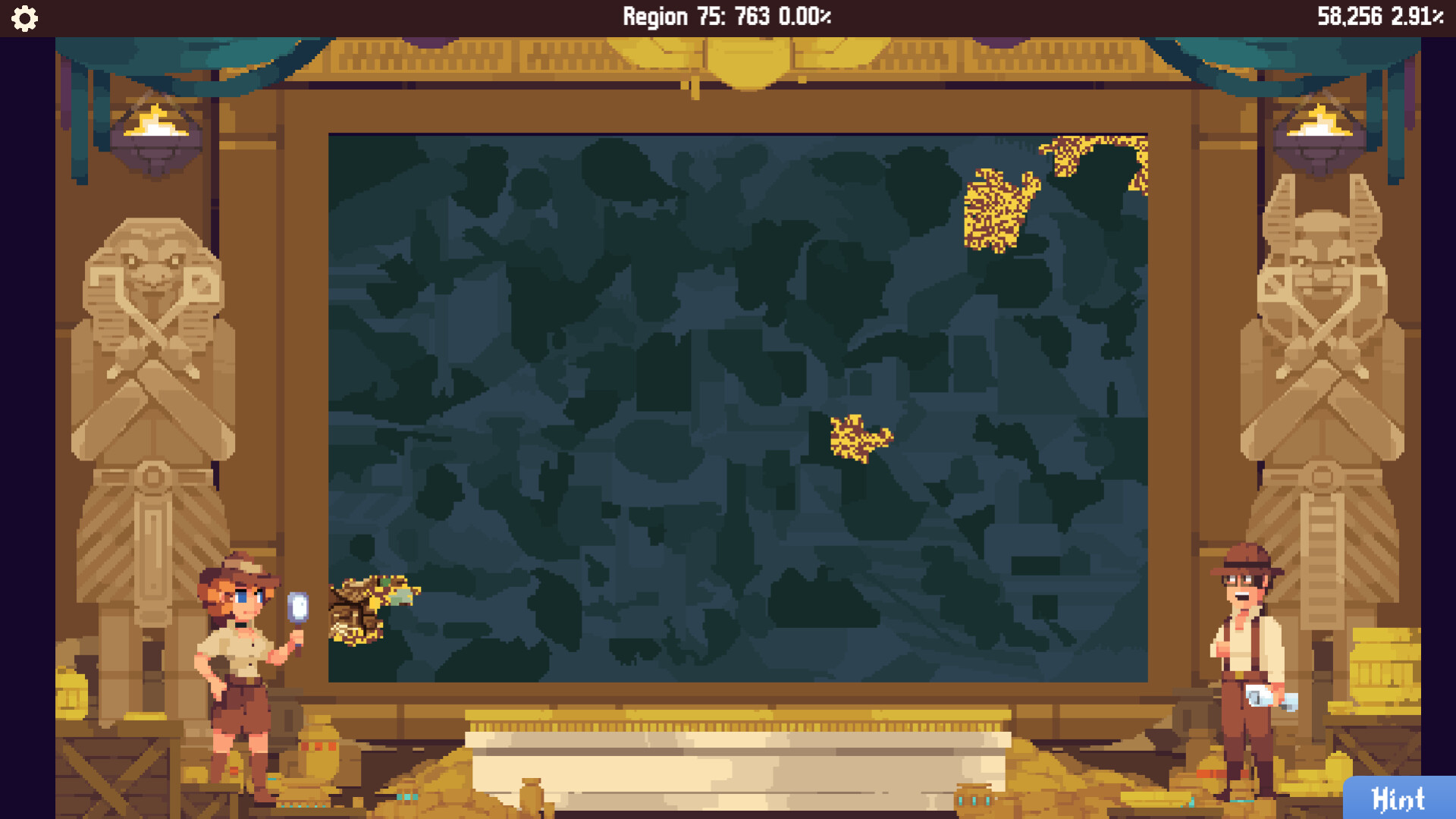 法老的马赛克：融合Picross与扫雷的埃及主题解谜游戏 | 官方中文版下载-壹元库