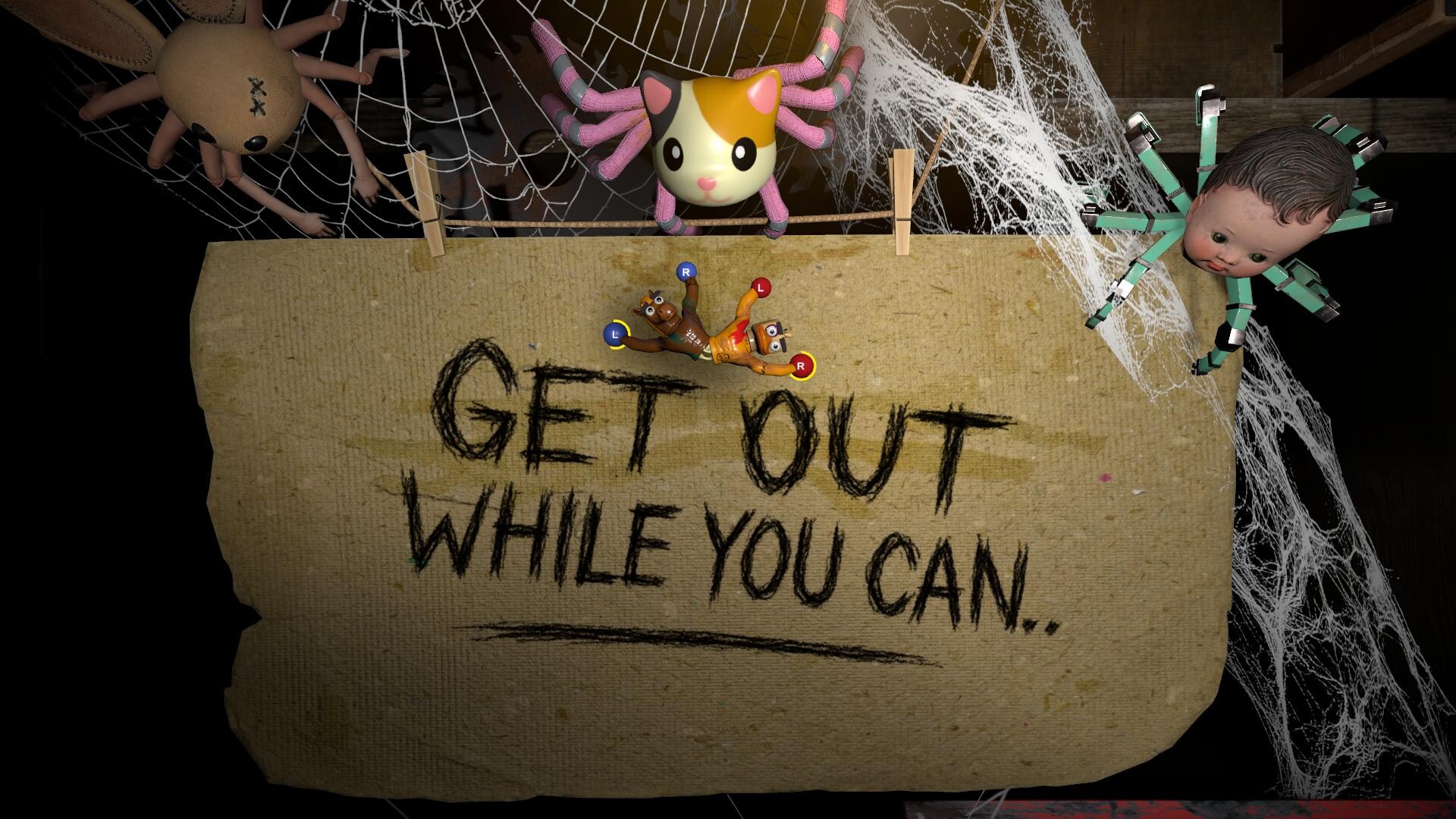 如胶似漆联机版：双人合作攀爬游戏，爆笑合作与互坑体验-壹元库