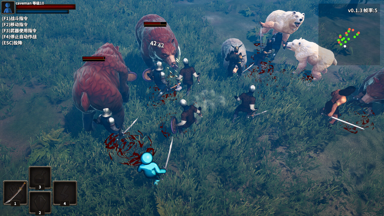 火柴人征战异世界：开局一把刀生存冒险指南 | 魔幻中世纪动作游戏-壹元库