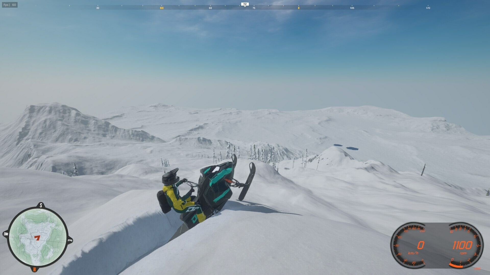《雪橇手》游戏评测:真实物理雪地摩托模拟器,驰骋深雪世界-壹元库