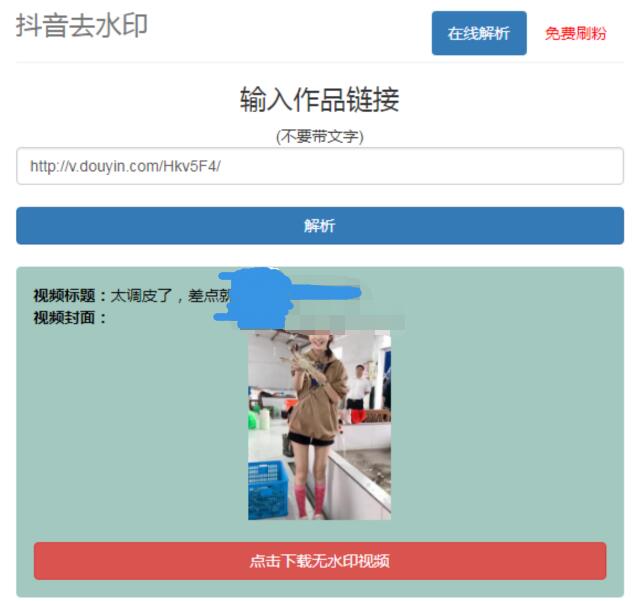 抖音视频去水印工具PHP源码下载与使用指南 | 免费开源技术解析-壹元库