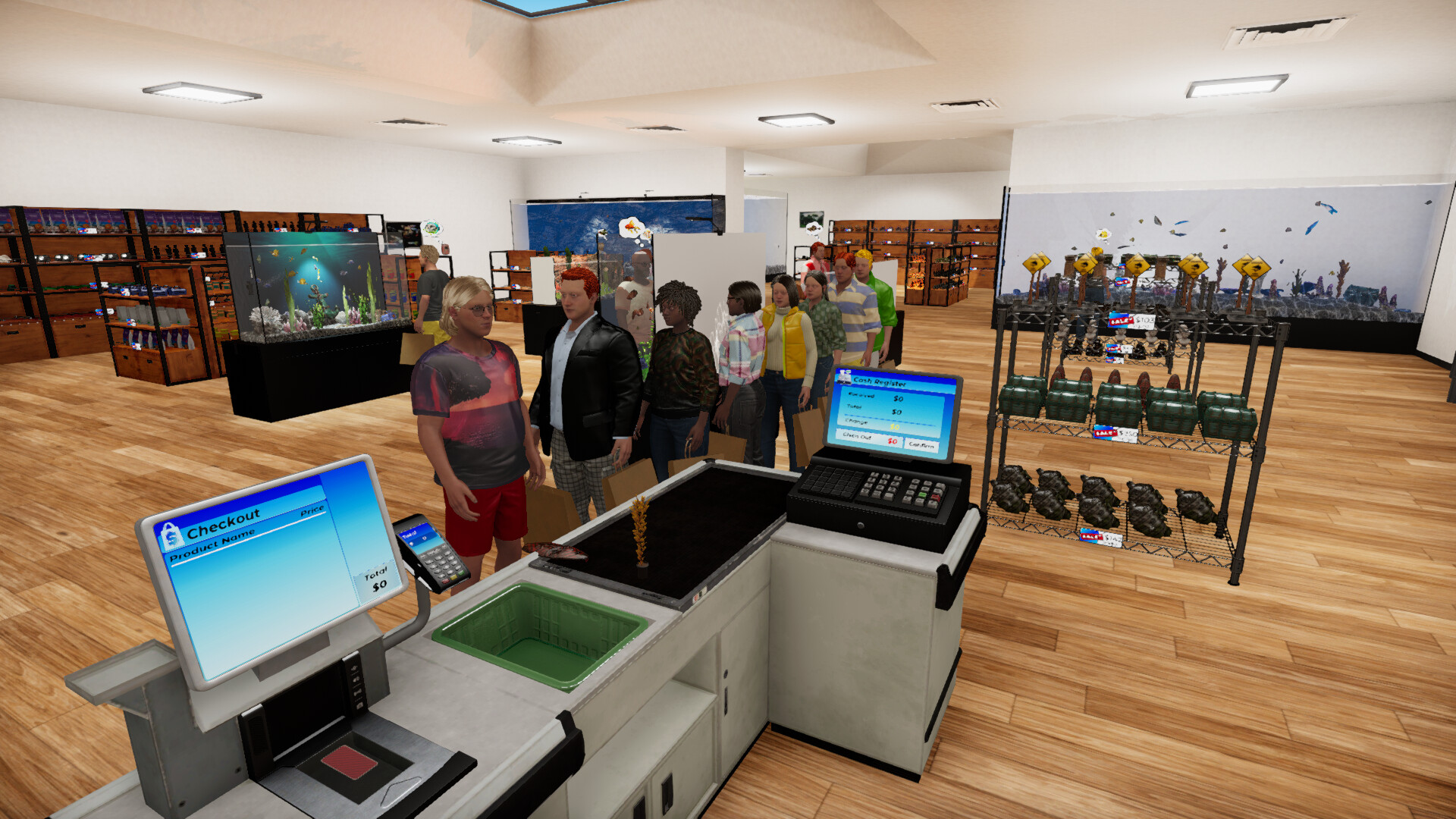 水生商店模拟器：打造你的梦幻水族超市，经营策略与乐趣指南-壹元库