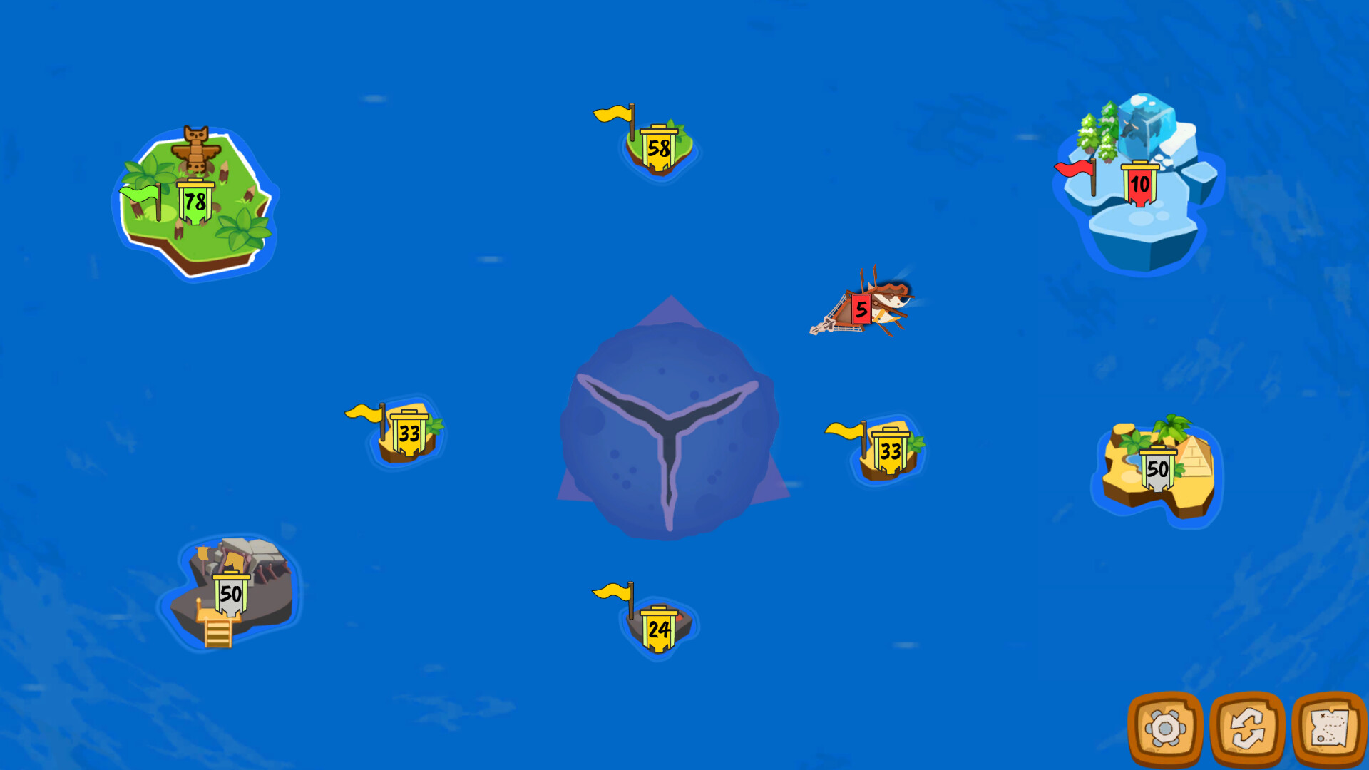 妖精之地/Goblin Lands:征服岛屿的策略冒险游戏,重温经典Flash玩法-壹元库