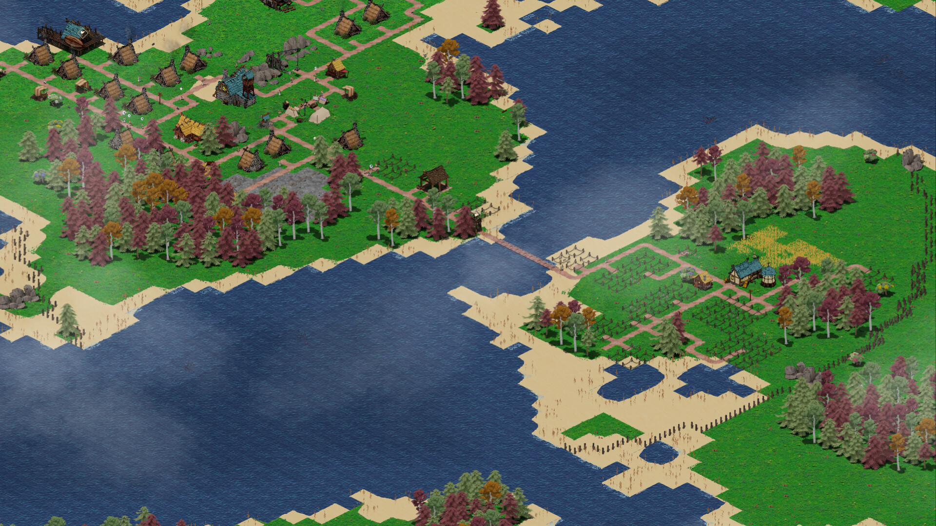 田园乐土/Folklands：休闲定居点建设游戏，耕作采集，多人合作共建家园-壹元库