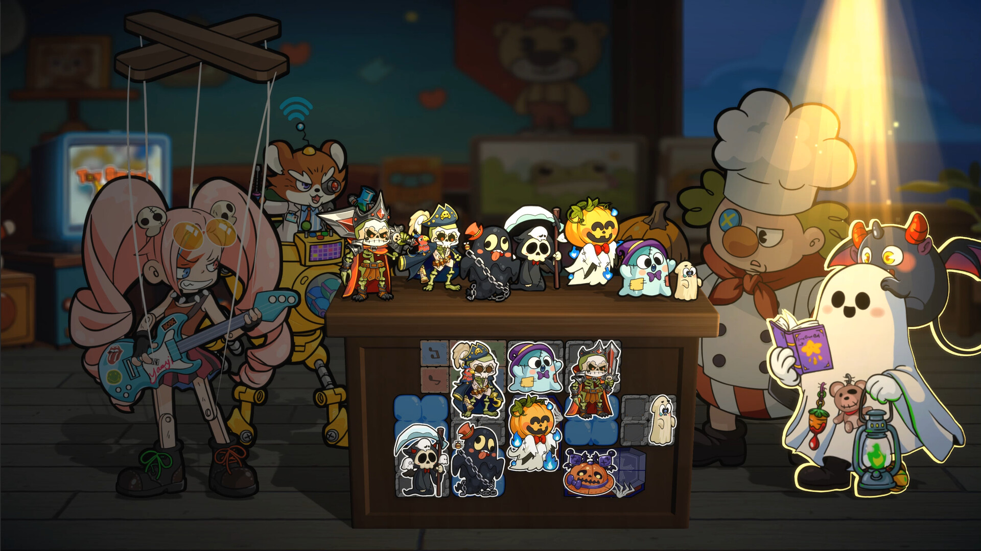 玩具乱斗屋/Toy Smash Kaboom!：桌面玩具合成策略游戏，打造你的卡通兵团-壹元库