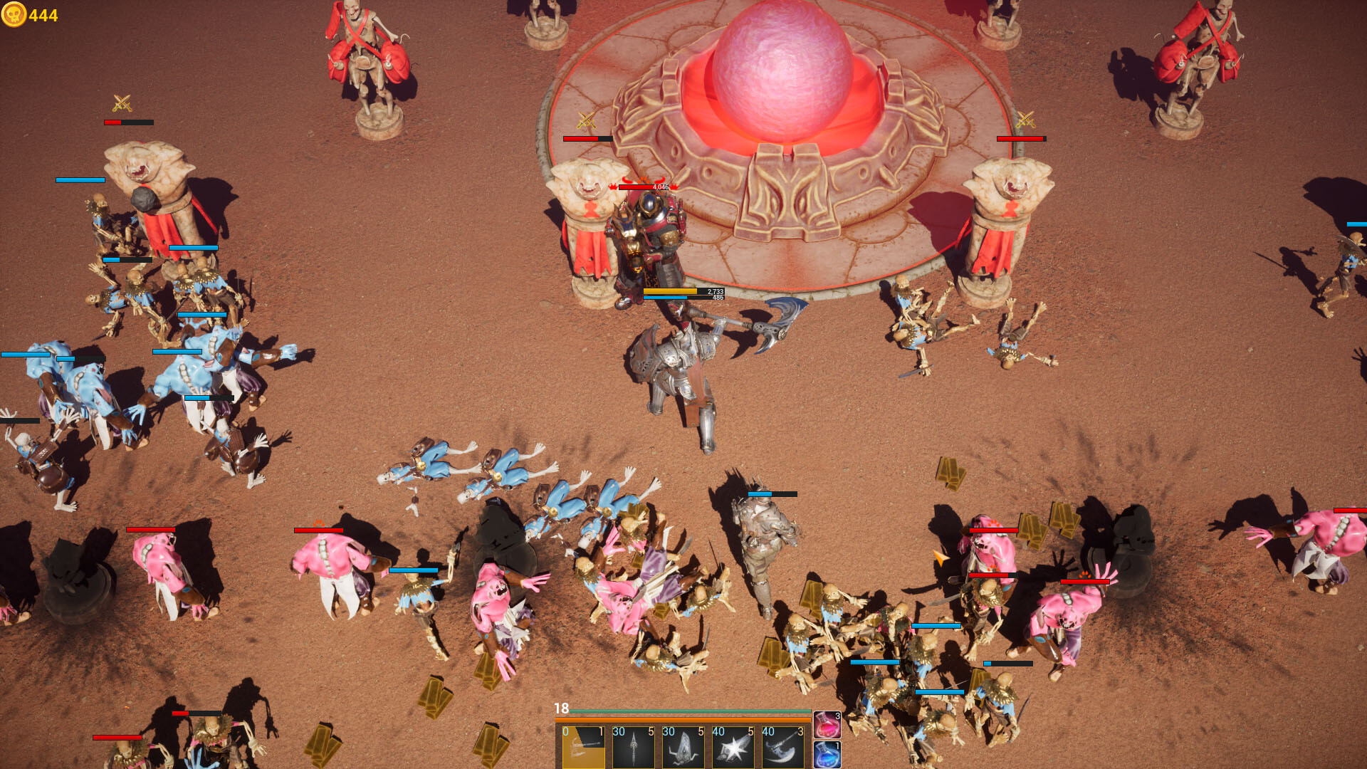 《斧与骨》游戏评测：融合清版闯关与RPG的六英雄史诗战役-壹元库