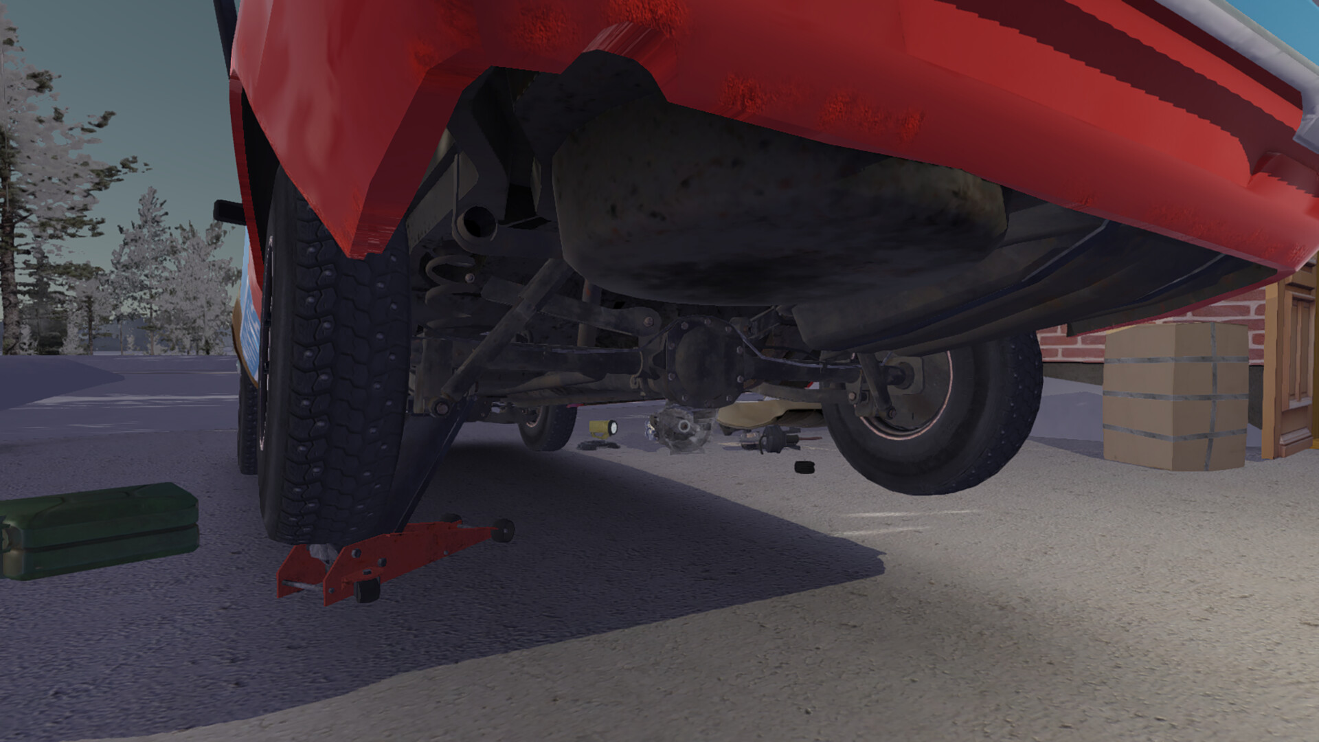 《我的冬季汽车》终极指南：组装、维修与生存模拟游戏深度解析-壹元库