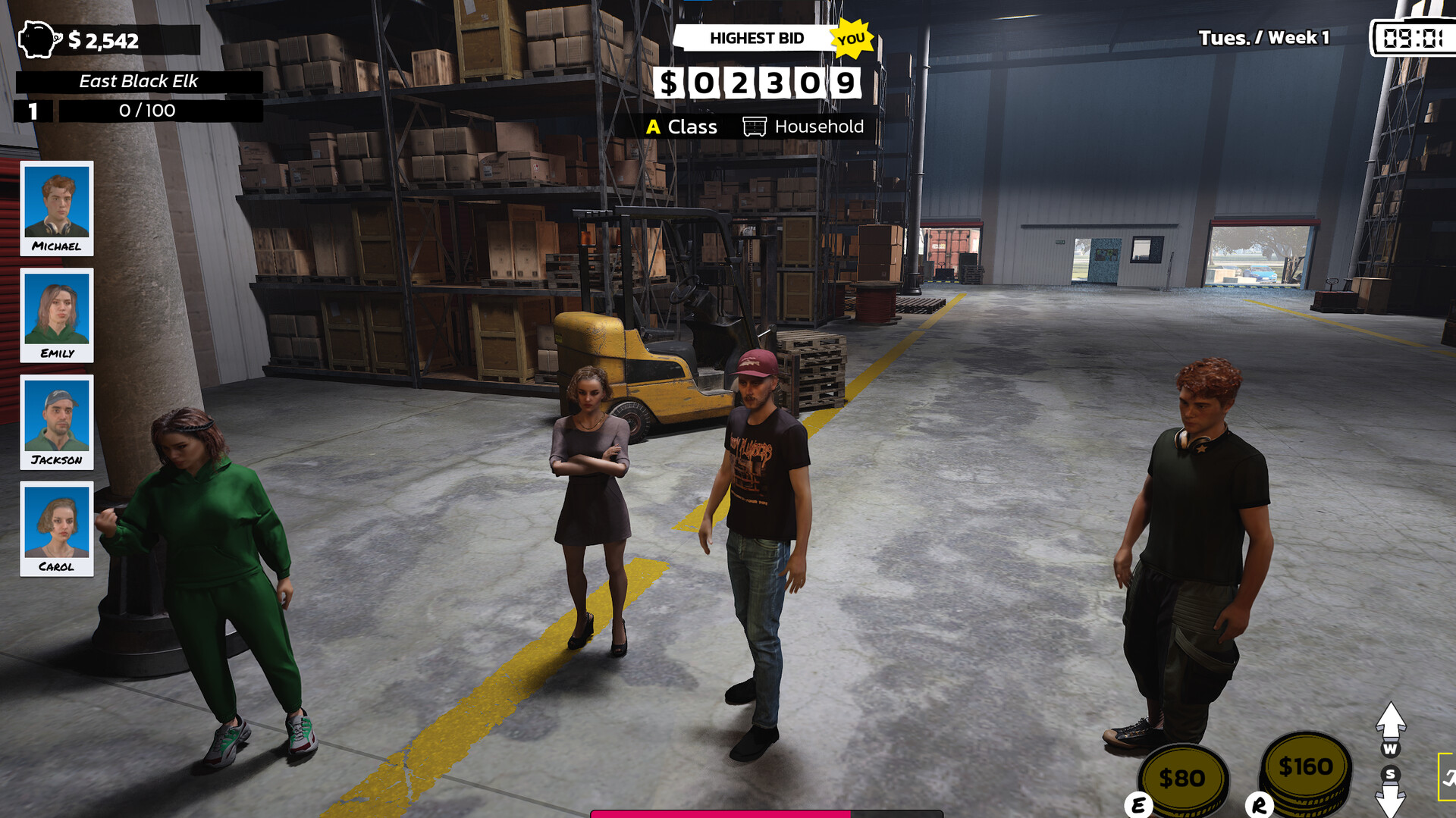 仓库猎人模拟器：成为拍卖大师，评估物品价值，赚取最大利润-壹元库