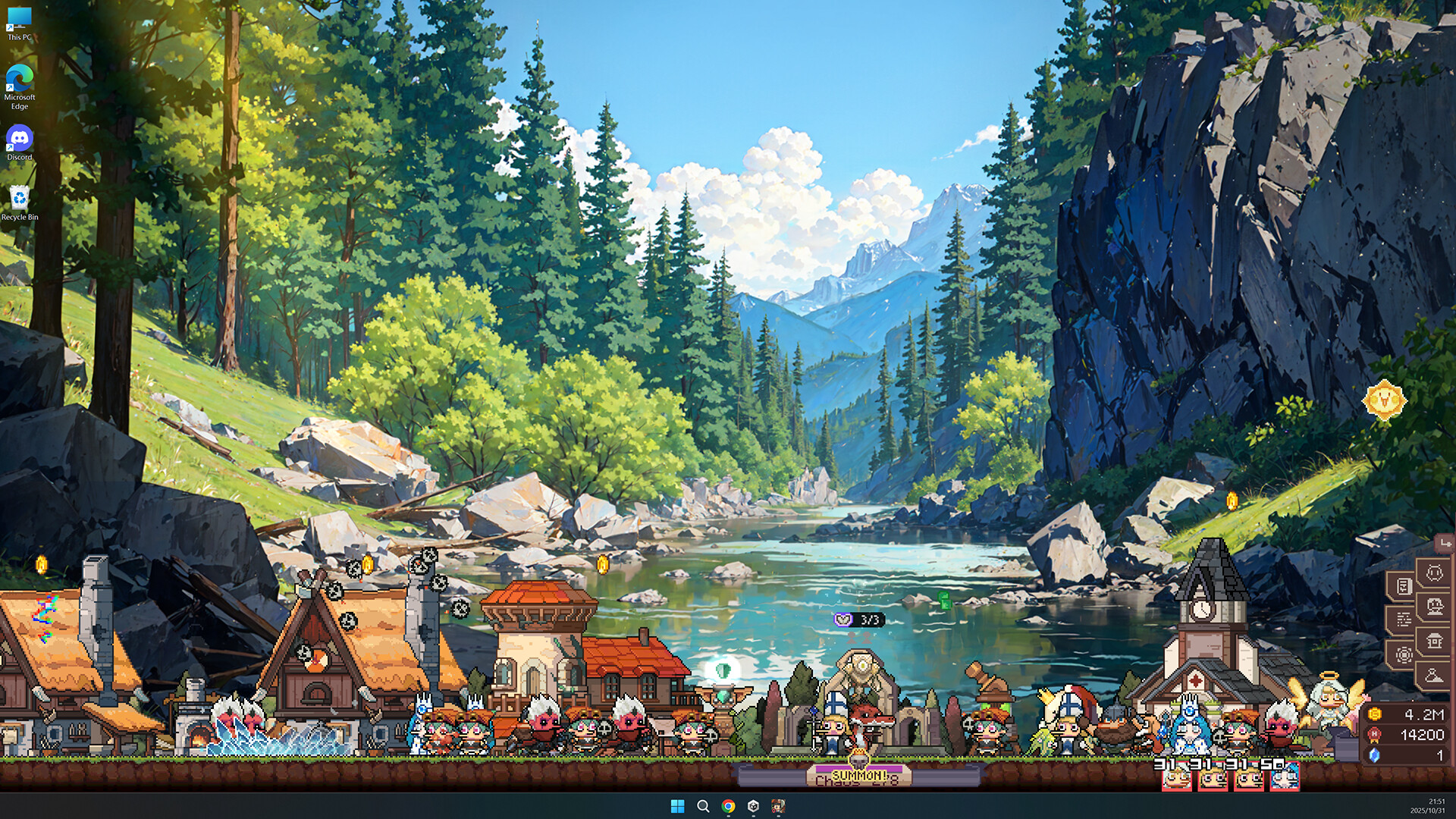 摸鱼小镇Loafing Town：桌面放置游戏，上班摸鱼的终极神器！-壹元库